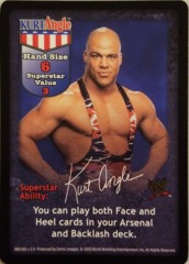 Kurt Angle face card